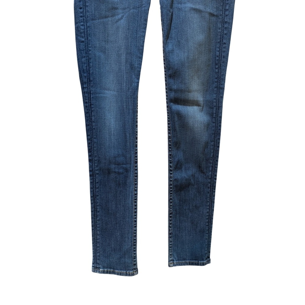 Hudson Jeans Women Collin Skinny Back Flap Pocket Low Rise Denim Size 25 - Picture 3 of 11